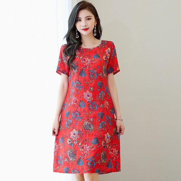 party dresses summer dress 2021 print o-neck short sleeve vestido de mujer women clothes plus size vintage sundress vestidos, White;black
party dresses summer dress 2021 print o-neck short sleeve vestido de mujer women clothes plus size vintage sundress vestidos, White;black