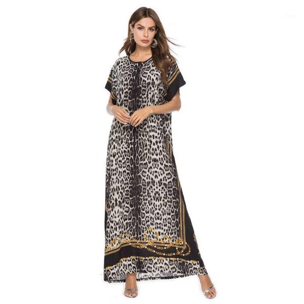 summer women muslim dress plus size leopard printed fashion islamic loose abaya bohemian dress kaftan uae ramadan robe vkdr16761, Red
summer women muslim dress plus size leopard printed fashion islamic loose abaya bohemian dress kaftan uae ramadan robe vkdr16761, Red