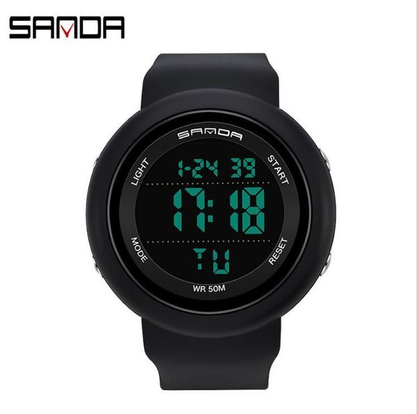 new sanda electronic watch men and women sports multifunctional shockproof and waterproof student watch, Silver
new sanda electronic watch men and women sports multifunctional shockproof and waterproof student watch, Silver