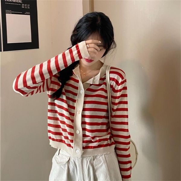 women's sweaters japanese kawaii ulzzang vintage lazy ins loose striped sweater female korean harajuku clothing for women, White
women's sweaters japanese kawaii ulzzang vintage lazy ins loose striped sweater female korean harajuku clothing for women, White