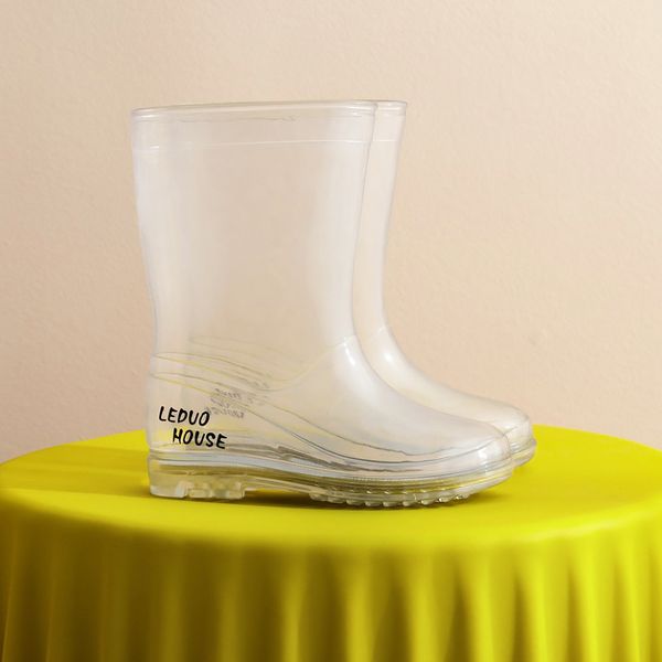 boots boys kids girls fashion rain children thick bottom non-slip transparent rainboots waterproof overshoes water rubber shoes, Black
boots boys kids girls fashion rain children thick bottom non-slip transparent rainboots waterproof overshoes water rubber shoes, Black