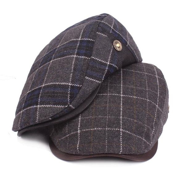 woollen tweed men flat cap large check retro vintage newsboy caps fall winter warm ivy hat cabbie driver father boina blm06, Blue;gray
woollen tweed men flat cap large check retro vintage newsboy caps fall winter warm ivy hat cabbie driver father boina blm06, Blue;gray