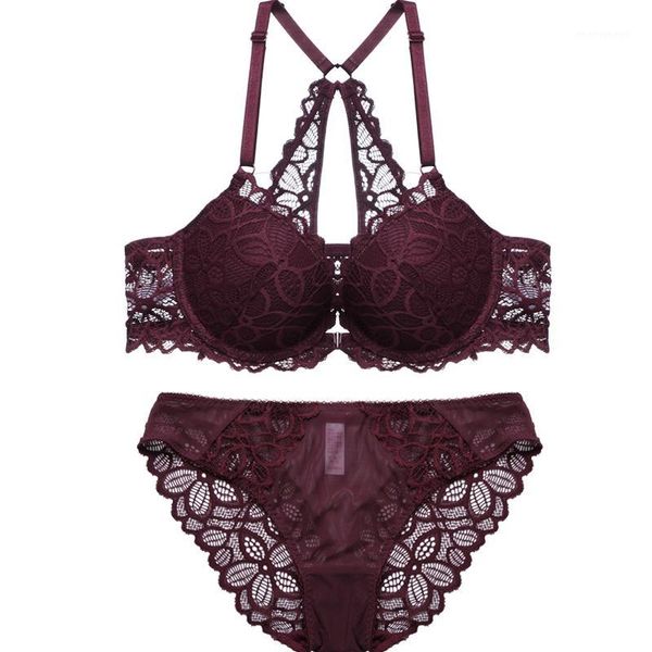 bras sets bra set gather front closure deep v shape beautiful back floral pattern summer padded cup lingerie women red brassiere1, Red;black
bras sets bra set gather front closure deep v shape beautiful back floral pattern summer padded cup lingerie women red brassiere1, Red;black