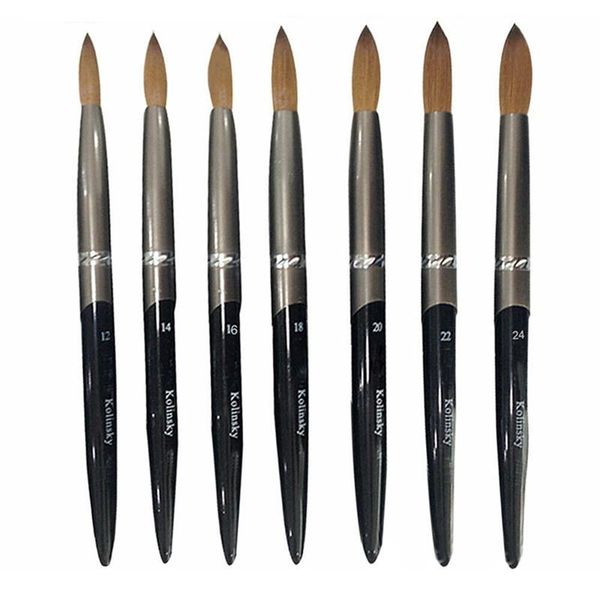 nail brushes 100% kolinsky d brush mink crystal pen pure hair acrylic round size 4/6/8/10/12/14/28, Yellow
nail brushes 100% kolinsky d brush mink crystal pen pure hair acrylic round size 4/6/8/10/12/14/28, Yellow