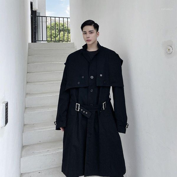 men's trench coats ewq / wear autumn black long coat design personalized single breasted classic big size windbreaker belt 9y39861, Tan;black
men's trench coats ewq / wear autumn black long coat design personalized single breasted classic big size windbreaker belt 9y39861, Tan;black