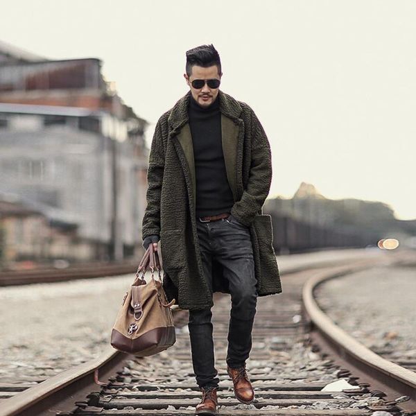 fleece coat men plus size winter jacket fur collar and long wool liner casual mens jackets and coats overcoat outerwear d30, Tan;black
fleece coat men plus size winter jacket fur collar and long wool liner casual mens jackets and coats overcoat outerwear d30, Tan;black