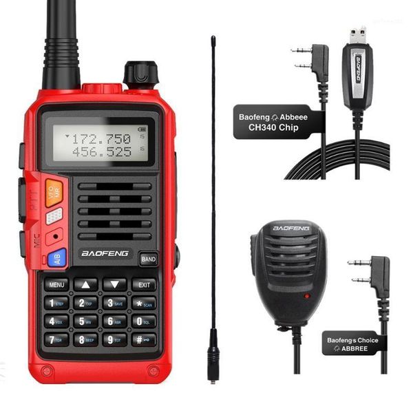 baofeng uv-s9 plus 10w walkie talkie transceiver (upgraded version of uv-5r ), dual band 136-174/400--520mhz 10w&mic1
baofeng uv-s9 plus 10w walkie talkie transceiver (upgraded version of uv-5r ), dual band 136-174/400--520mhz 10w&mic1