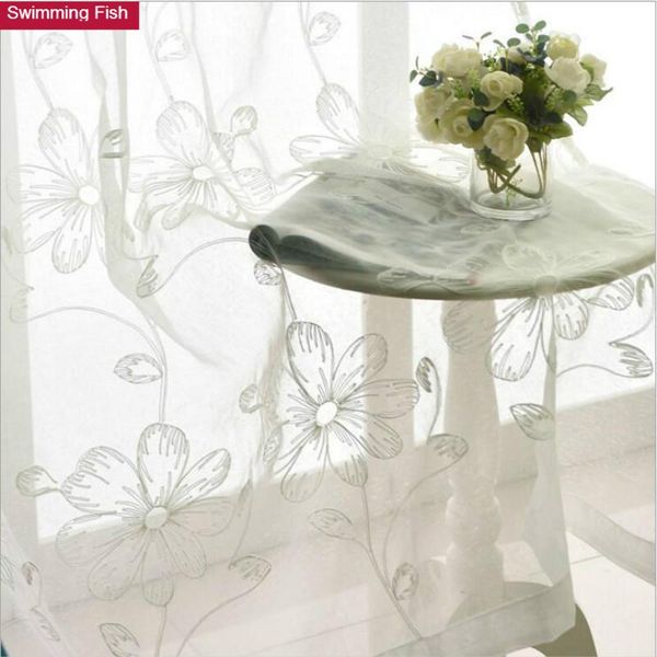 beautiful decoration voile tulle blind curtains for living room,white embroidered yarn flower window screen curtain
beautiful decoration voile tulle blind curtains for living room,white embroidered yarn flower window screen curtain