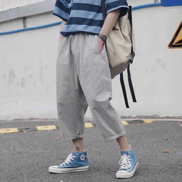 2019 japanese style summer men's loose casual pants solid color leisure straight pants tide male grey/black/green trousers m-2xl1
2019 japanese style summer men's loose casual pants solid color leisure straight pants tide male grey/black/green trousers m-2xl1