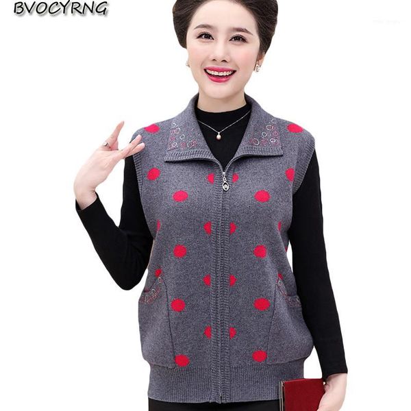 plus size middle-aged women sweater vest female autumn winter clothing fashion mother wool vest wear old sweater cardigan coat1, Black;white
plus size middle-aged women sweater vest female autumn winter clothing fashion mother wool vest wear old sweater cardigan coat1, Black;white