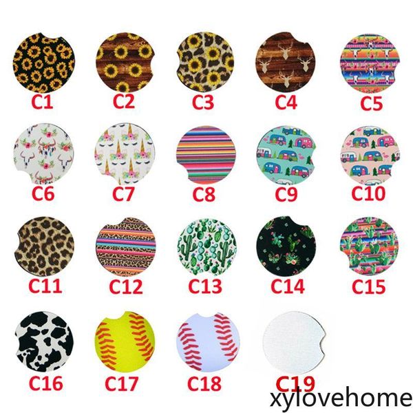 19 colors pe neoprene drinking coaster unicorn flower printed coffee mug mats pads soft round non-slip coaster for car home tools decoration
19 colors pe neoprene drinking coaster unicorn flower printed coffee mug mats pads soft round non-slip coaster for car home tools decoration