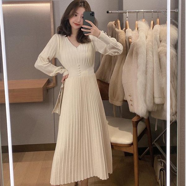 fashion women's sweater dresses fall 2020 new ladies temperament retro fashion long/short dresses, Black;gray
fashion women's sweater dresses fall 2020 new ladies temperament retro fashion long/short dresses, Black;gray