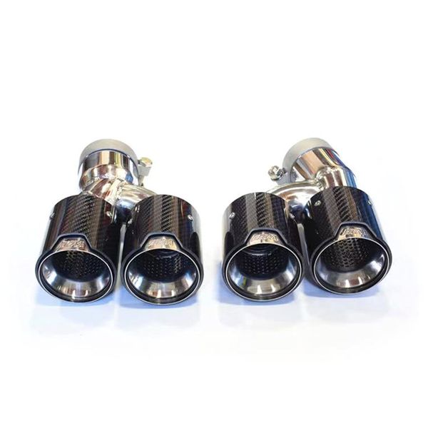 1 pair: carbon fiber dual exhaust pipes for 5 series g30 g38 muffler car back tail tips
1 pair: carbon fiber dual exhaust pipes for 5 series g30 g38 muffler car back tail tips