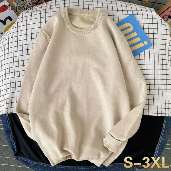 men's sweaters men pullovers plus velvet thicker oversize 3xl long sleeve o-neck solid winter warm korean style chic ins simple loose l, White;black
men's sweaters men pullovers plus velvet thicker oversize 3xl long sleeve o-neck solid winter warm korean style chic ins simple loose l, White;black