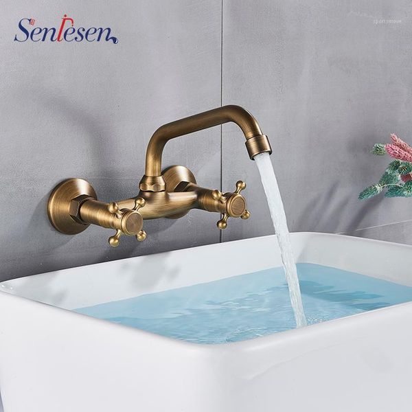 bathroom sink faucets senlesen basin faucet tap antique brass wall mounted double switches mixer water and cold water1
bathroom sink faucets senlesen basin faucet tap antique brass wall mounted double switches mixer water and cold water1
