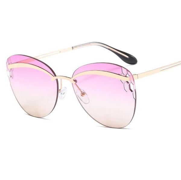 sunglasses metal eyebrow frameless fashion men women cutout personality gradient sun glasses brand oval eyewear gafas sol, White;black
sunglasses metal eyebrow frameless fashion men women cutout personality gradient sun glasses brand oval eyewear gafas sol, White;black