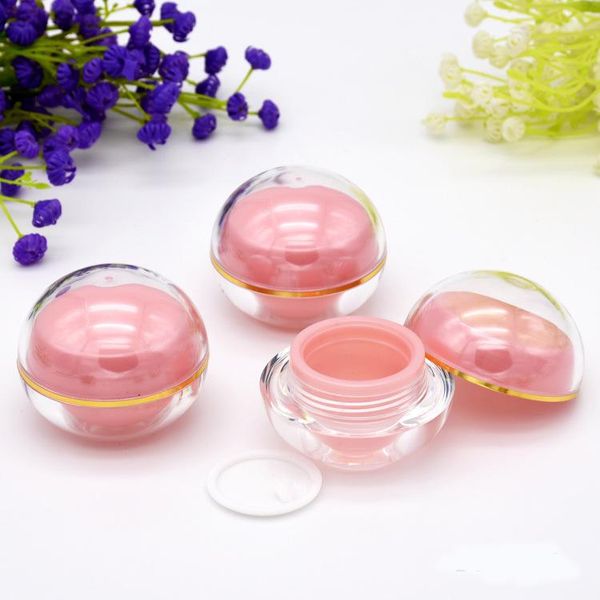 storage bottles & jars 300pcs 10g cream jar 4 colors for lip lipstick empty spherical round gloss mini sample container
storage bottles & jars 300pcs 10g cream jar 4 colors for lip lipstick empty spherical round gloss mini sample container