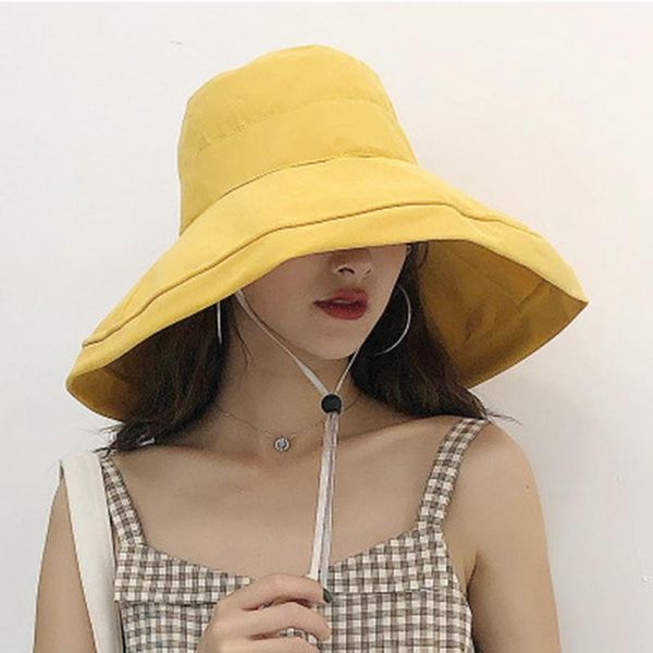 korea anti-uv wide brim sun hats for women summer vacation simple panama beach visor cap adjustable lace up bucket hats1, Blue;gray
korea anti-uv wide brim sun hats for women summer vacation simple panama beach visor cap adjustable lace up bucket hats1, Blue;gray
