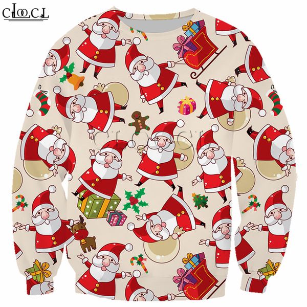 cloocl christmas new fashion men sweatshirt ho ho ho dabbing santa claus 3d printed long sleeve outerwear streetwea c0127, Black
cloocl christmas new fashion men sweatshirt ho ho ho dabbing santa claus 3d printed long sleeve outerwear streetwea c0127, Black