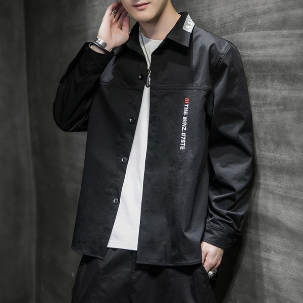 ad4lb men korean fashion handsome clothes autumn shirt sleeve casual loose men's long man coat coat clothing shirt gyb75, Blue
ad4lb men korean fashion handsome clothes autumn shirt sleeve casual loose men's long man coat coat clothing shirt gyb75, Blue