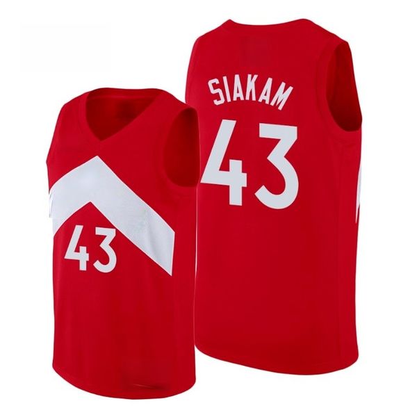 men pascal siakam basketball jersey, Black