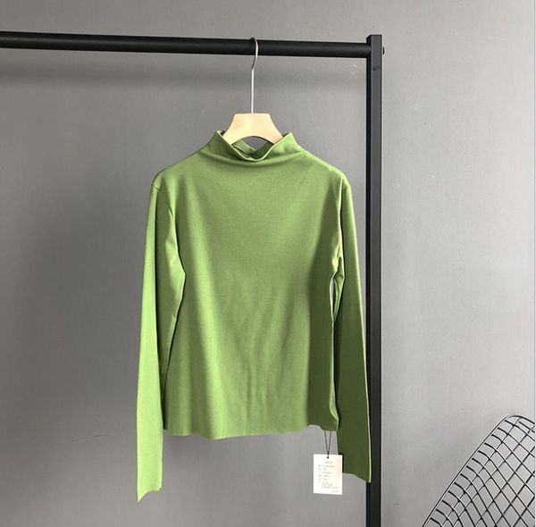 women's knits & tees very good the autumn/winter 2021 korean dress in solid color and semi-high collar with thin velvet base, White
women's knits & tees very good the autumn/winter 2021 korean dress in solid color and semi-high collar with thin velvet base, White