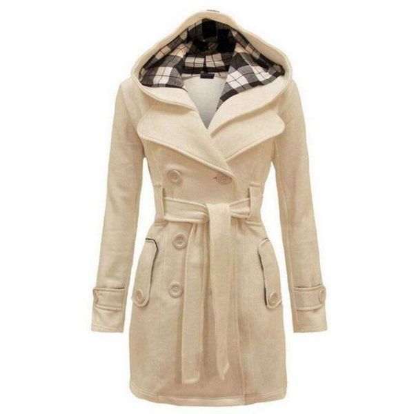 winter coat women long jacket new casual solid color hooded coat belt double-breasted dense slim sliming mid-long thick, Tan;black
winter coat women long jacket new casual solid color hooded coat belt double-breasted dense slim sliming mid-long thick, Tan;black