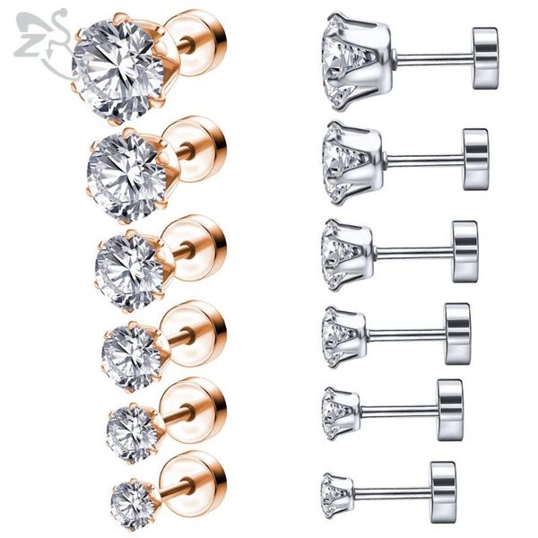 zs 20g 6 pair/set shiny cz crystal stud earring 316l stainless steel ear stud 3-8mm round ear cartilage tragus helix piercings, Golden;silver
zs 20g 6 pair/set shiny cz crystal stud earring 316l stainless steel ear stud 3-8mm round ear cartilage tragus helix piercings, Golden;silver
