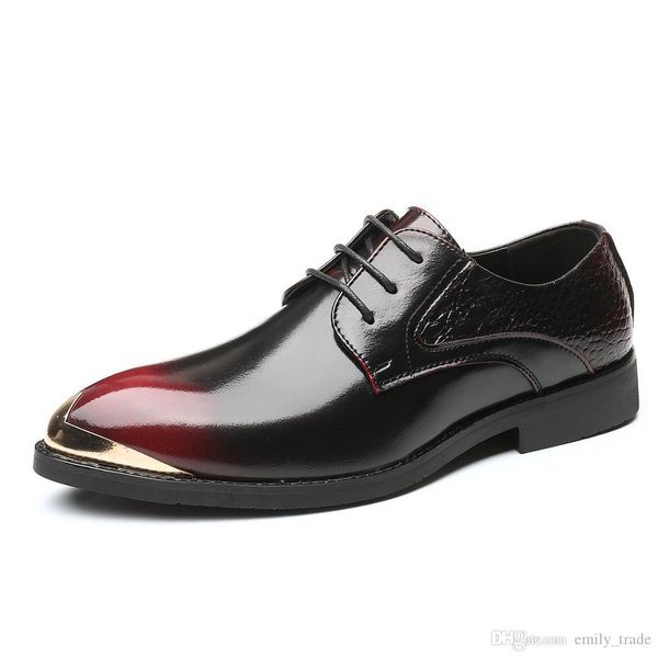 men dress shoes floral pattern men formal shoes leather fashion groom wedding men oxford shoes dress 38-48, Black
men dress shoes floral pattern men formal shoes leather fashion groom wedding men oxford shoes dress 38-48, Black