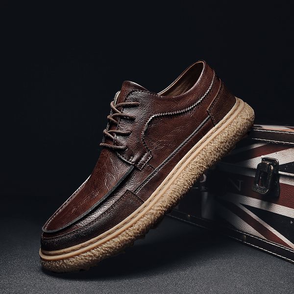 brand men leather brogue shoes lace up lightweight british dress footwear genuine leather formal moccasins zapatos hombre t200610, Black
brand men leather brogue shoes lace up lightweight british dress footwear genuine leather formal moccasins zapatos hombre t200610, Black