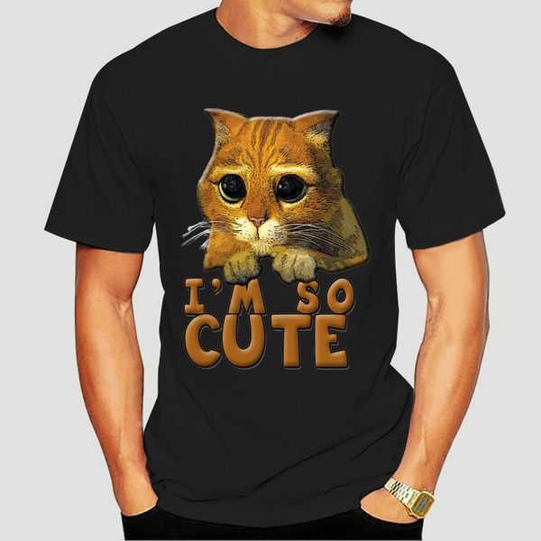 men t shirt puss in boots tee shirt im so cute white tshirts women t-shirt-1475d sport hooded sweatshirt hoodie