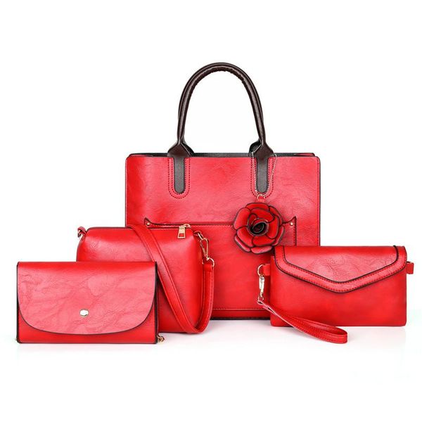 lady hand set bags 4pcs pu leather solid woman handbags crossbody bags for women2020 set bag shoulder bag
lady hand set bags 4pcs pu leather solid woman handbags crossbody bags for women2020 set bag shoulder bag