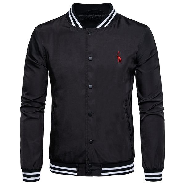2020 fashion giraffe brand baseball jacket men casual stand collar bomber jacket waterproof sporting mens jackets us size, Black;brown
2020 fashion giraffe brand baseball jacket men casual stand collar bomber jacket waterproof sporting mens jackets us size, Black;brown