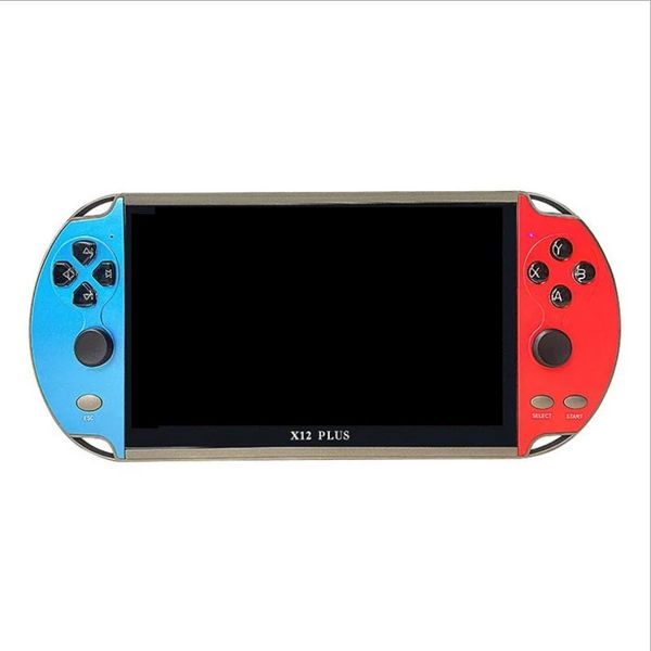 new 7 inch x12 plus retro handheld game console built in 1000 games double joystick for psp gba fc gb fc gba game
new 7 inch x12 plus retro handheld game console built in 1000 games double joystick for psp gba fc gb fc gba game