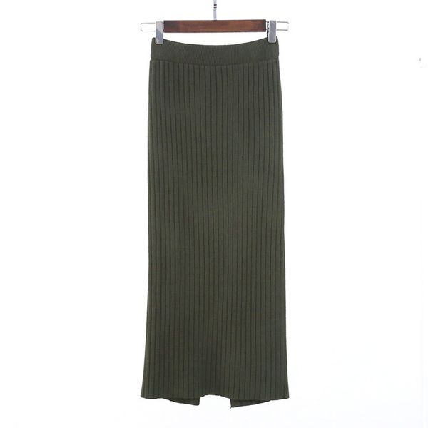 2021 new 80cm elastic band women skirts autumn winter warm knitted straight ribbed mid-long skirt black su3b
2021 new 80cm elastic band women skirts autumn winter warm knitted straight ribbed mid-long skirt black su3b