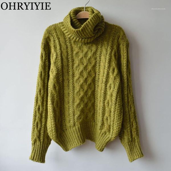 ohryiyie thick warm turtleneck pullover women knitted sweater loose solid color sweaters and pullovers female jumper winter 1, White;black
ohryiyie thick warm turtleneck pullover women knitted sweater loose solid color sweaters and pullovers female jumper winter 1, White;black