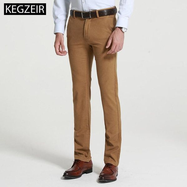 men's pants brand clothing spring winter men casual classic fashion trousers straight slim fit khaki man heren broeken1, Black
men's pants brand clothing spring winter men casual classic fashion trousers straight slim fit khaki man heren broeken1, Black