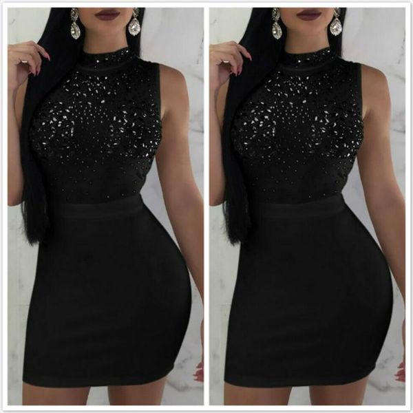 женщины 2019 летнего платье без рукавов мундира sexy fashion bodycon сарафан коктейля короткой мини платье перевозка груз падение, Black;gray
женщины 2019 летнего платье без рукавов мундира sexy fashion bodycon сарафан коктейля короткой мини платье перевозка груз падение, Black;gray