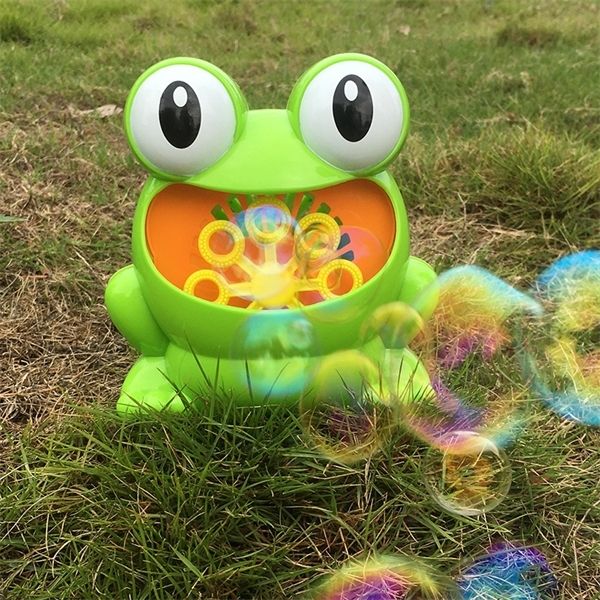 frog-shape full automatic bubble machine children toy for boys girls safe and durable bubbles with 8 bubble blowing wands 1018
frog-shape full automatic bubble machine children toy for boys girls safe and durable bubbles with 8 bubble blowing wands 1018