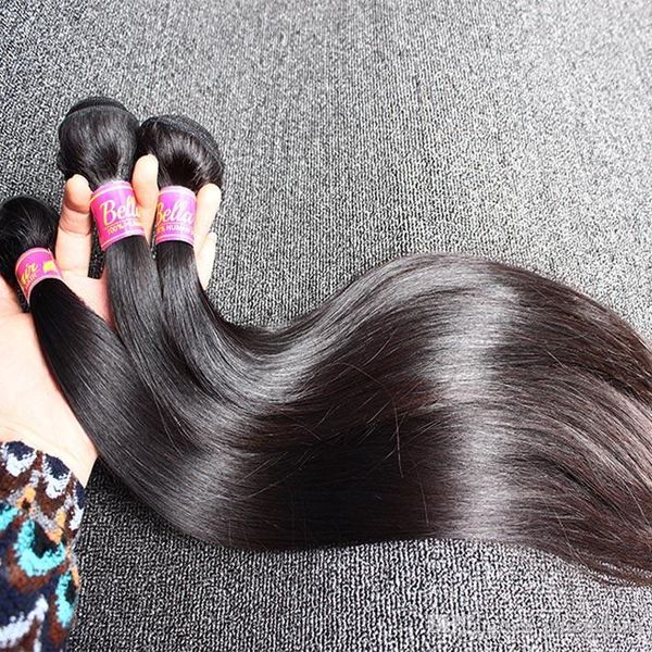 3pcs lot silky straight peruvian hair weaves natural color human hair extensions bella hair, Black
3pcs lot silky straight peruvian hair weaves natural color human hair extensions bella hair, Black