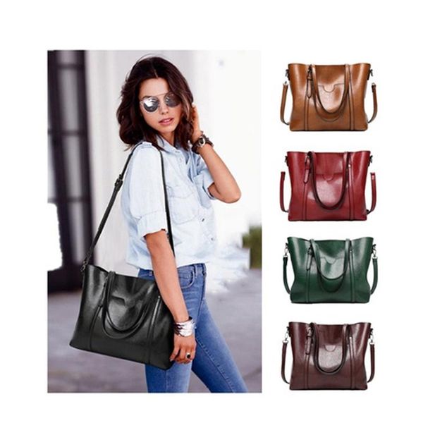 leather shoulder bag handbags women oil wax causal totes bag luxury lady's hand bags with purse pocket women large messenger
leather shoulder bag handbags women oil wax causal totes bag luxury lady's hand bags with purse pocket women large messenger