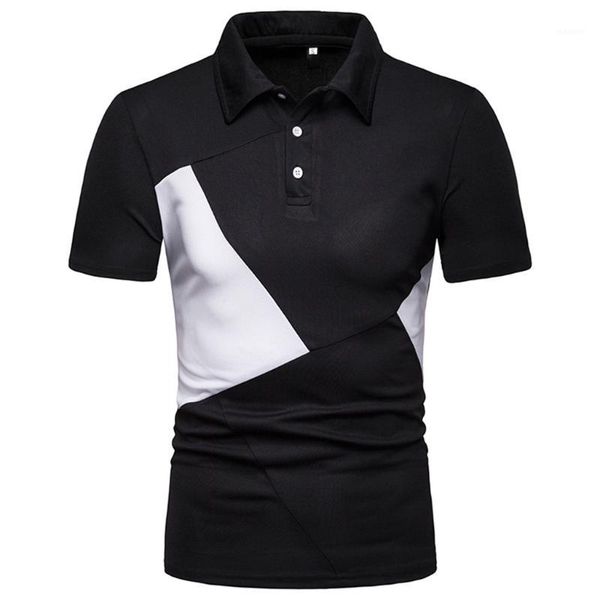 fashionable men's two-color clothes stitching casual high-grade lapel shirt with short business man shirt summer1, White;black
fashionable men's two-color clothes stitching casual high-grade lapel shirt with short business man shirt summer1, White;black