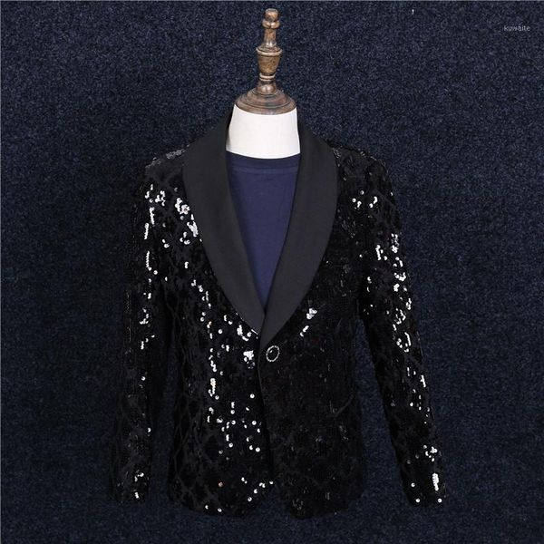 xs-xxxl new fashion personality men's clothing black bright dj suit male singer performance costumes1, White;black
xs-xxxl new fashion personality men's clothing black bright dj suit male singer performance costumes1, White;black