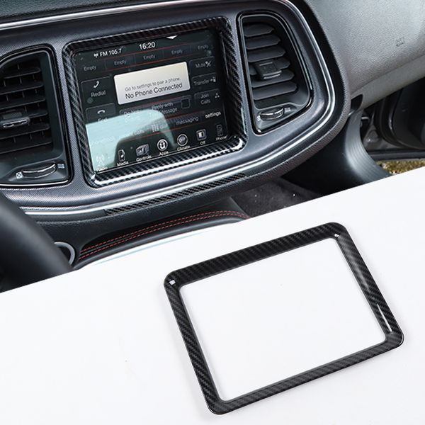 carbon fiber center consoles navigation frame decoration trim for dodge challenger 2015 up abs car interior accessories
carbon fiber center consoles navigation frame decoration trim for dodge challenger 2015 up abs car interior accessories
