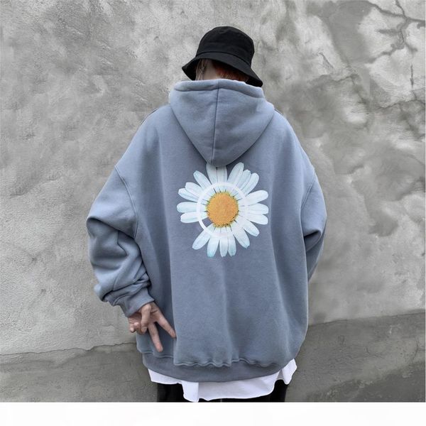 men 2020 spring and autumn loose hooded sweatshirts mens harajuku daisy print warm coat hoodies male oversize pullovers sweatshirt, Black
men 2020 spring and autumn loose hooded sweatshirts mens harajuku daisy print warm coat hoodies male oversize pullovers sweatshirt, Black