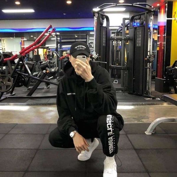 suit muscle sportswear brother men's hooded winter pullover large coat plush thickened slacks, Gray
suit muscle sportswear brother men's hooded winter pullover large coat plush thickened slacks, Gray