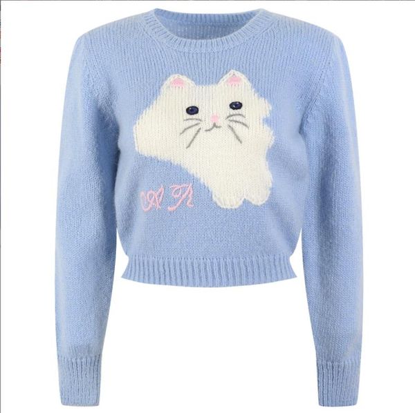 1226 2022 runway spring brand same style sweater long sleeve crew neck fashion blue pullover striped clothes womens yl, White;black
1226 2022 runway spring brand same style sweater long sleeve crew neck fashion blue pullover striped clothes womens yl, White;black