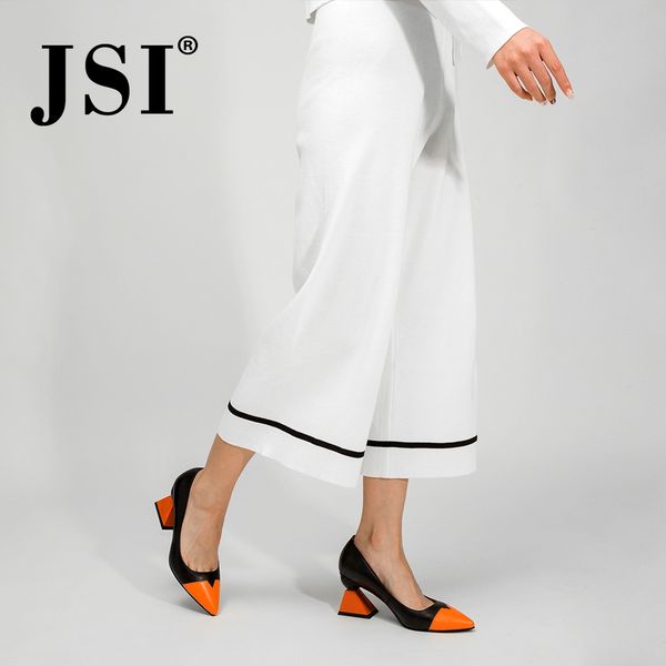 jsi shoes woman pointed toe high heels mixed colors strange style genuine leather ladies shoes slip-on pumps women shoes jc320 c0202, Black
jsi shoes woman pointed toe high heels mixed colors strange style genuine leather ladies shoes slip-on pumps women shoes jc320 c0202, Black