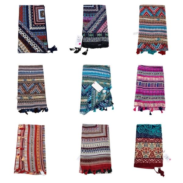 1 pc womens ethic geometric large scarf tassel shawl bohemia hijab pashmina elegant cotton blend women scarf 201018, Blue;gray
1 pc womens ethic geometric large scarf tassel shawl bohemia hijab pashmina elegant cotton blend women scarf 201018, Blue;gray