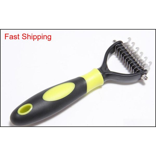 pet grooming comb tool 2 sided undercoat rake for cats dogs safe dematting qyliak homes2011
pet grooming comb tool 2 sided undercoat rake for cats dogs safe dematting qyliak homes2011
